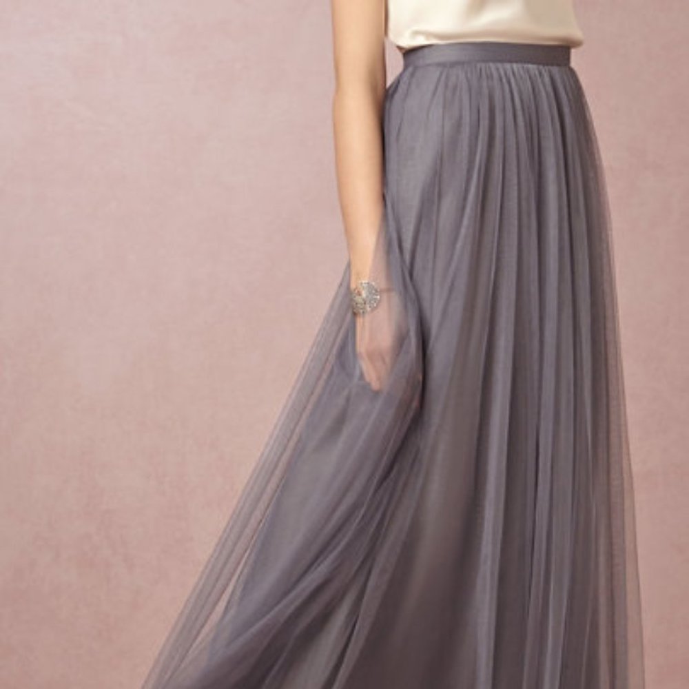 BHLDN Jenny Yoo Tulle Louise skirt - size 2